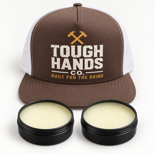 Tough Hands Co. Ultimate Work Kit – 2-Pack Balm + Hat
